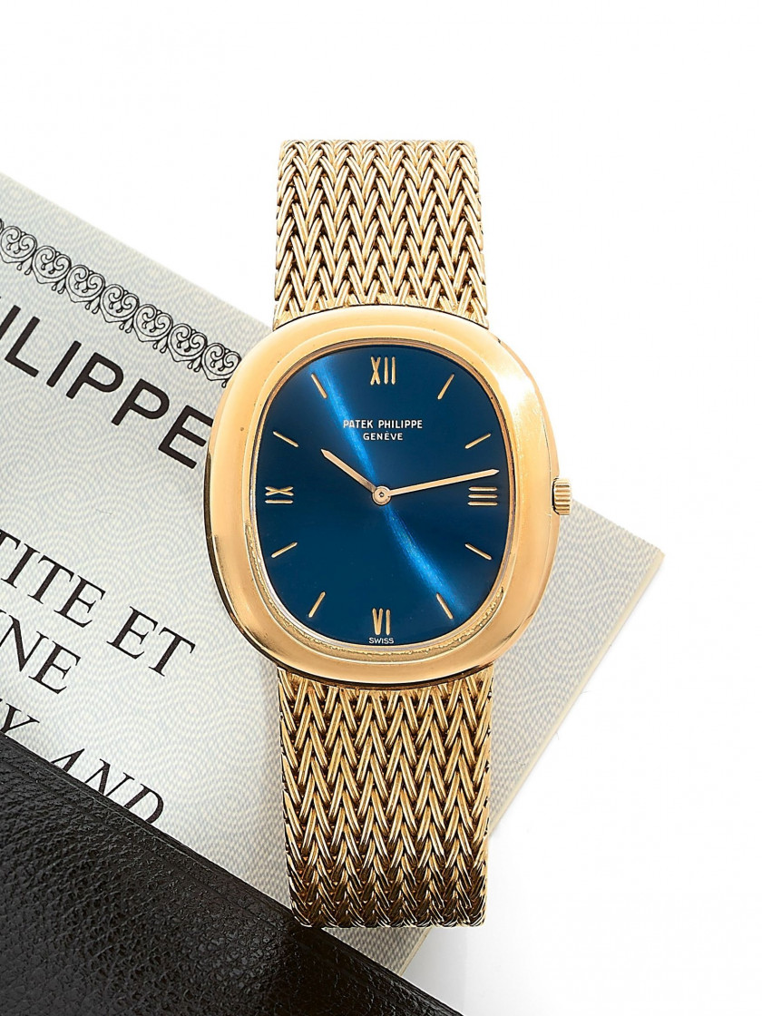 PATEK PHILIPPE Ellipse "Jumbo", réf. 3589/1, n° 1285532 / 529298 Vers 1975