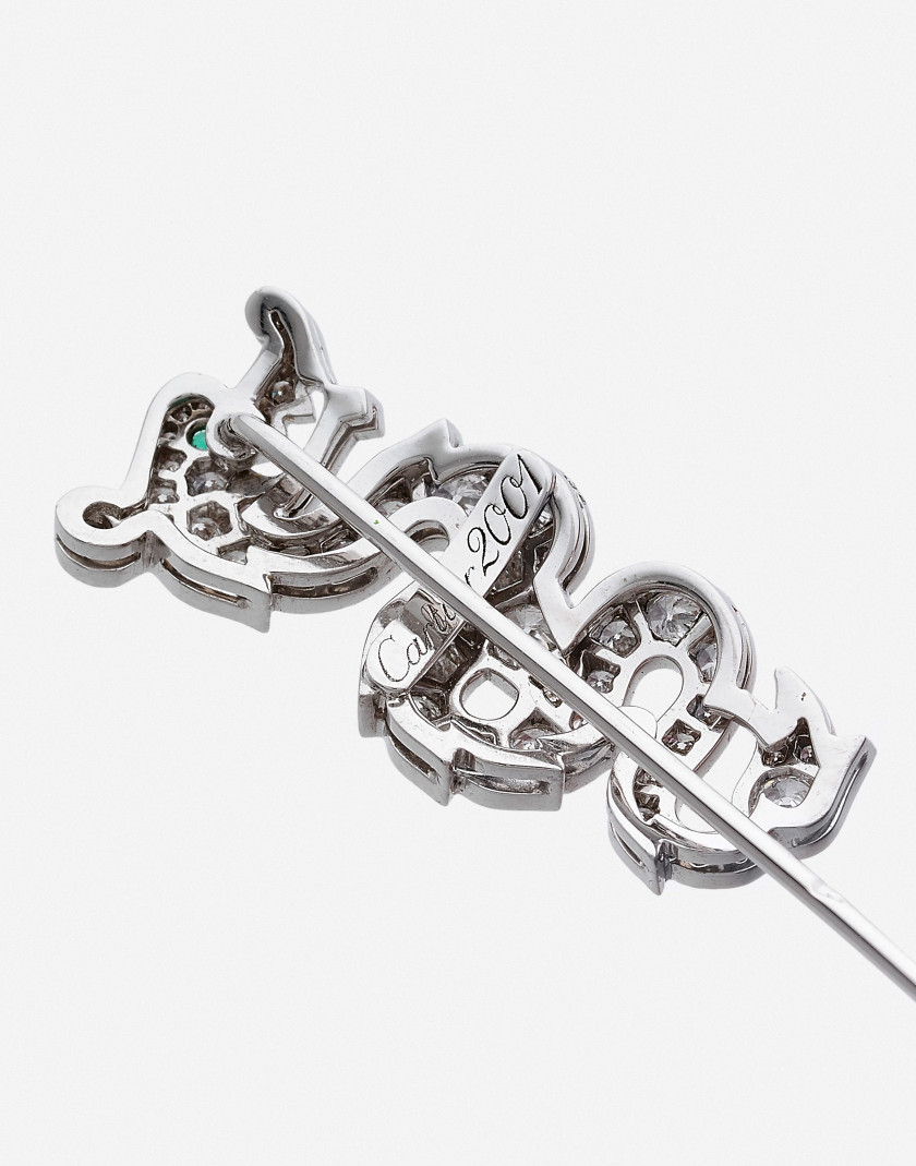 CARTIER  Epingle de cravate