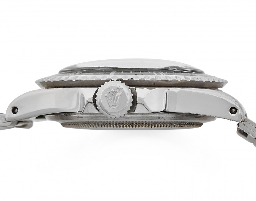 ROLEX Submariner, "Gilt underline PCG" (pointed crown guard), réf. 5513, n° 1011649  Vers 1964