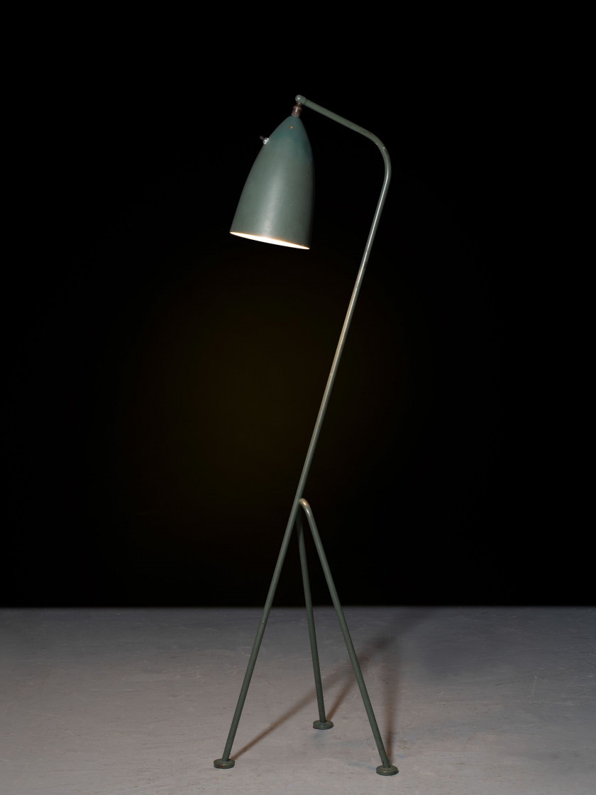 Greta MAGNUSSON-GROSSMAN 1906-1999 Lampadaire dit « Grasshopper » - 1947