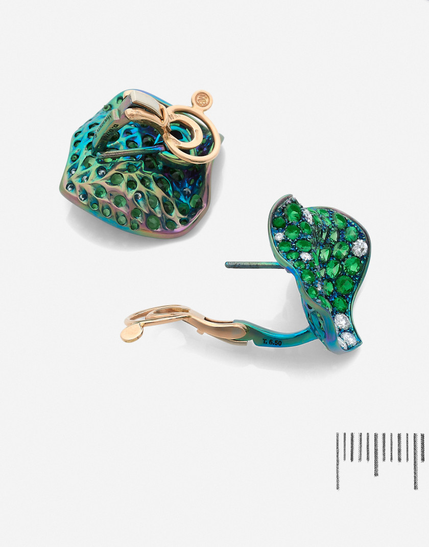 MARGHERITA BURGENER  Paire de boucles d'oreilles