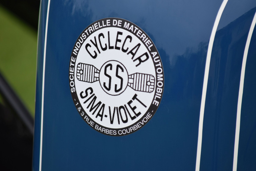 1925 SIMA Violet Type MV5 torpédo sport spécial  No reserve