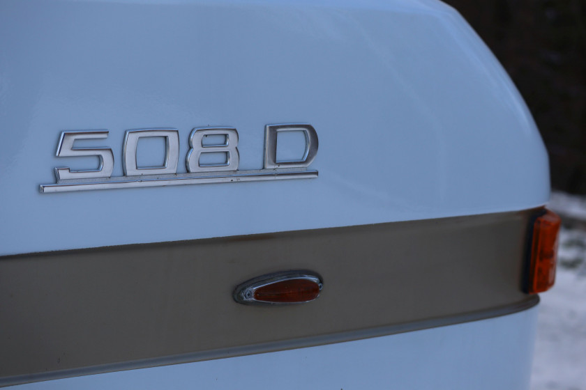 1977 Mercedes-Benz 508D Camping-Car par Notin  No reserve