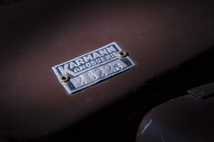 1938 Adler 2.5 L Type 10 Cabriolet par Karmann