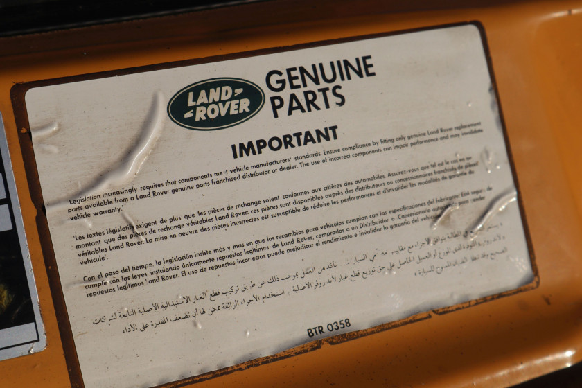 1997 Land Rover Discovery 300 TDi Camel Trophy Mongolie  No reserve