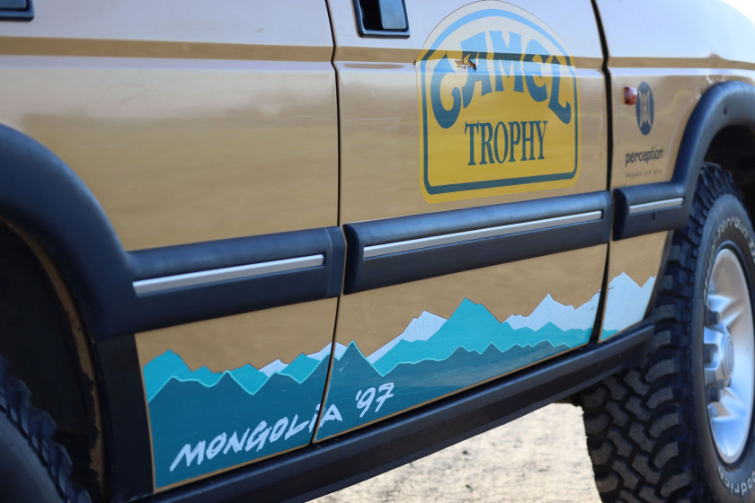1997 Land Rover Discovery 300 TDi Camel Trophy Mongolie  No reserve