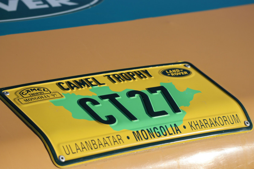 1997 Land Rover Discovery 300 TDi Camel Trophy Mongolie  No reserve