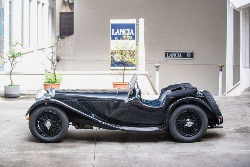 1936 Jaguar SS100 2,5 L roadster