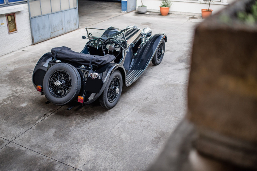 1936 Jaguar SS100 2,5 L roadster