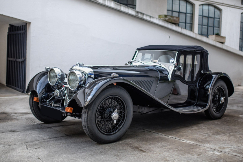 1936 Jaguar SS100 2,5 L roadster