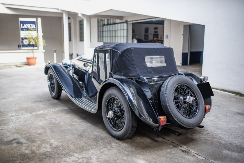 1936 Jaguar SS100 2,5 L roadster