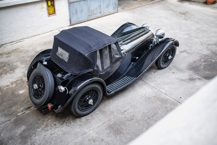 1936 Jaguar SS100 2,5 L roadster