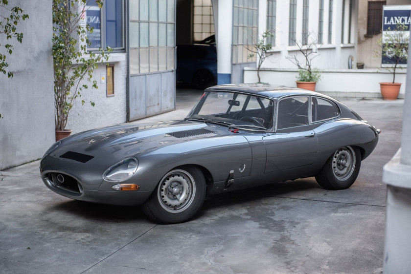 1963 Jaguar Type E Série 1 3,8L coupé préparation "lightweight"