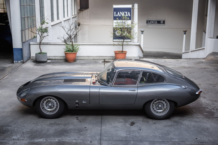 1963 Jaguar Type E Série 1 3,8L coupé préparation "lightweight"