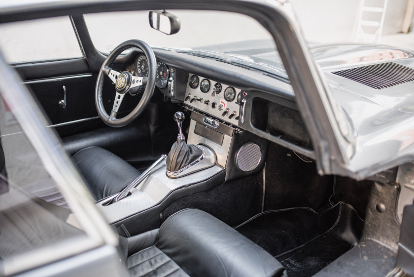 1963 Jaguar Type E Série 1 3,8L coupé préparation "lightweight"