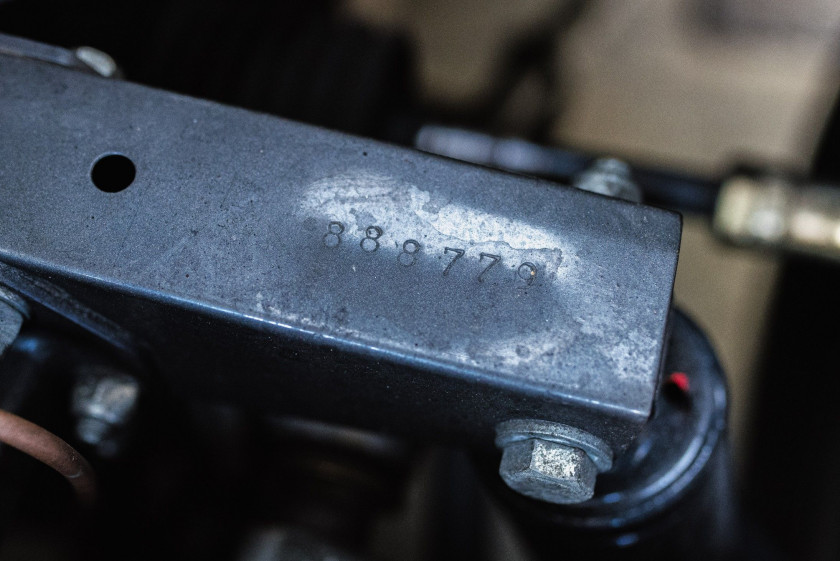 1963 Jaguar Type E Série 1 3,8L coupé préparation "lightweight"