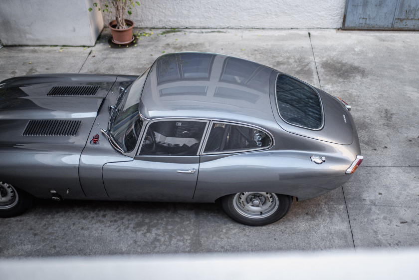 1963 Jaguar Type E Série 1 3,8L coupé préparation "lightweight"