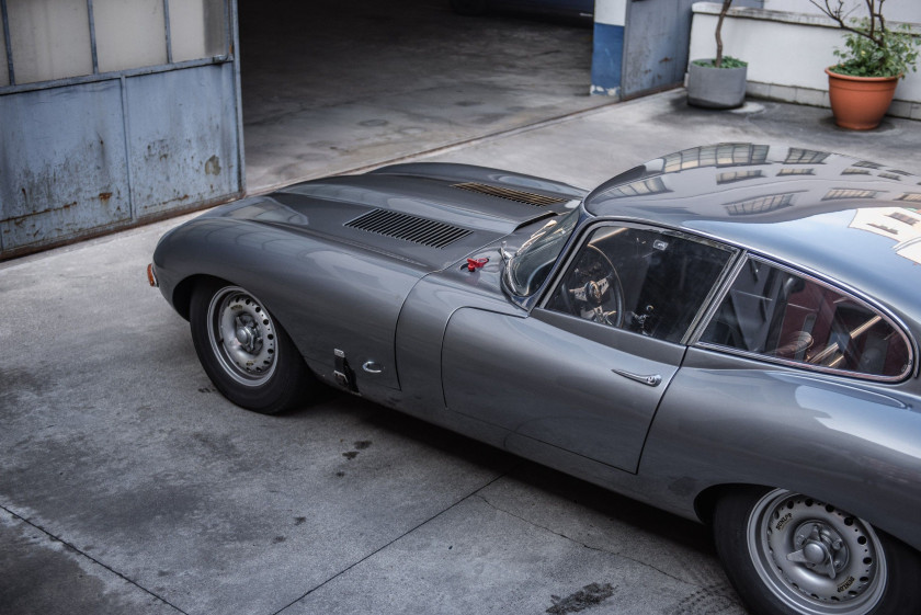 1963 Jaguar Type E Série 1 3,8L coupé préparation "lightweight"