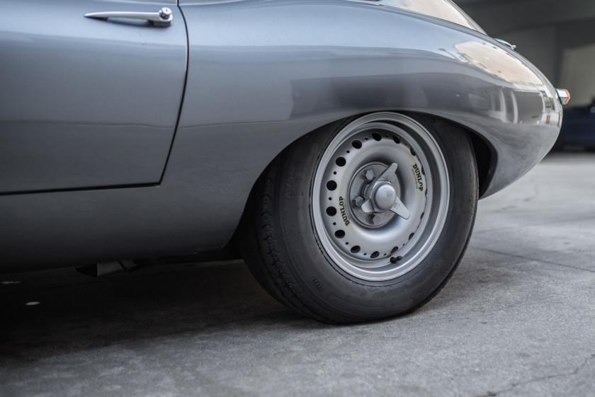 1963 Jaguar Type E Série 1 3,8L coupé préparation "lightweight"