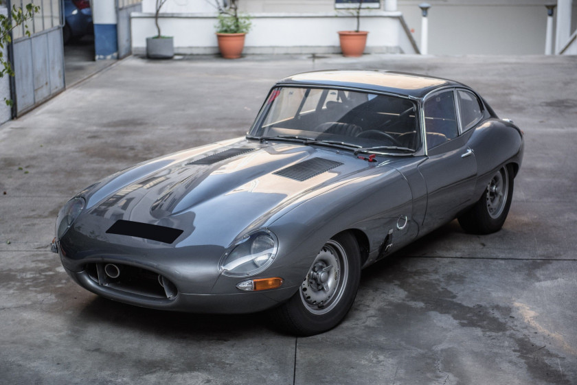1963 Jaguar Type E Série 1 3,8L coupé préparation "lightweight"