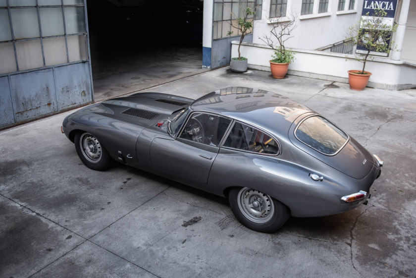 1963 Jaguar Type E Série 1 3,8L coupé préparation "lightweight"