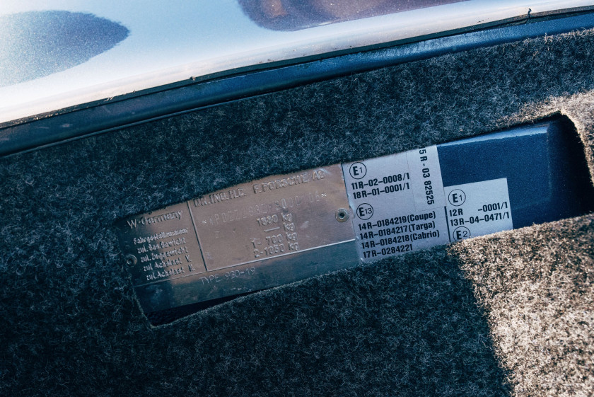 1985 Porsche 930 Turbo  No reserve