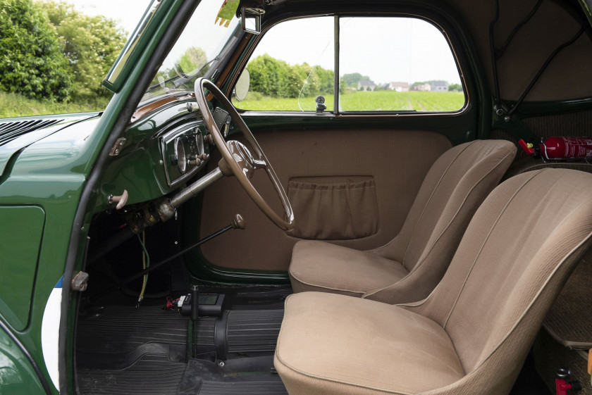 1951 Fiat 500C Topolino Ex-Mille Miglia 1952 et Giro di Sicilia 1952