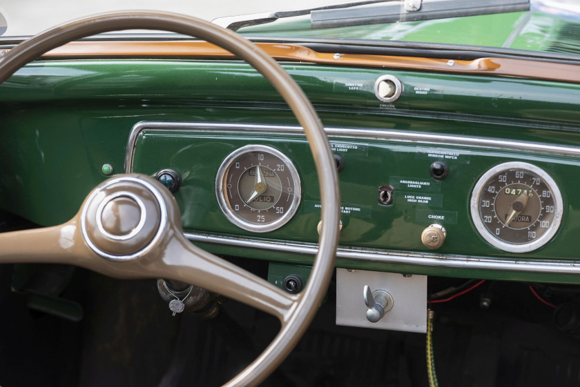 1951 Fiat 500C Topolino Ex-Mille Miglia 1952 et Giro di Sicilia 1952