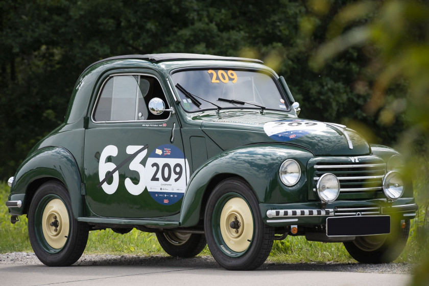 1951 Fiat 500C Topolino Ex-Mille Miglia 1952 et Giro di Sicilia 1952
