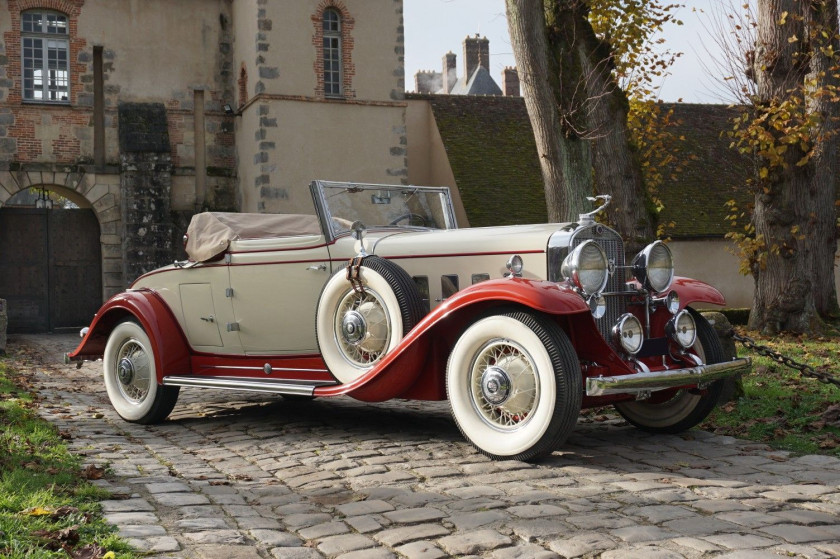1931 Cadillac convertible coupé V12 370A par Fleetwood