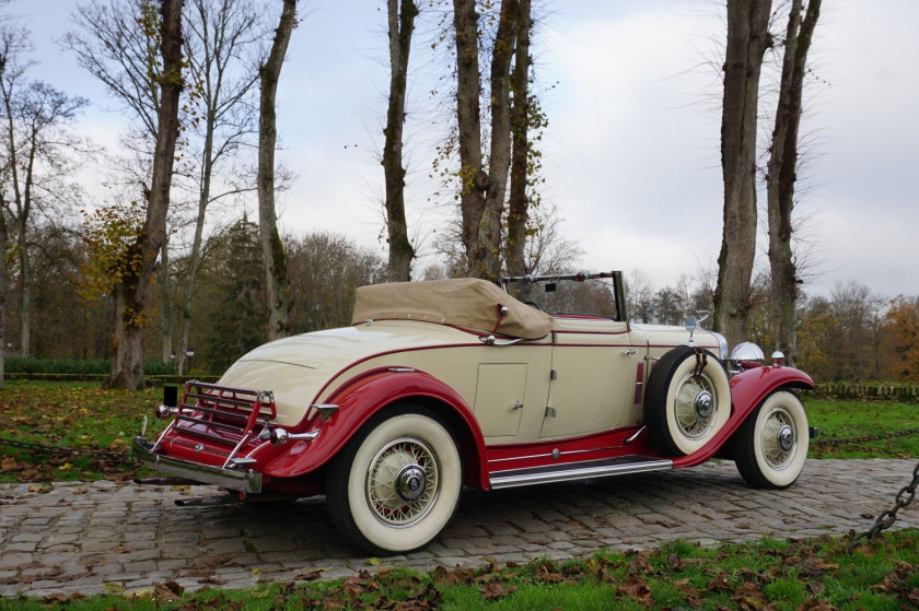 1931 Cadillac convertible coupé V12 370A par Fleetwood