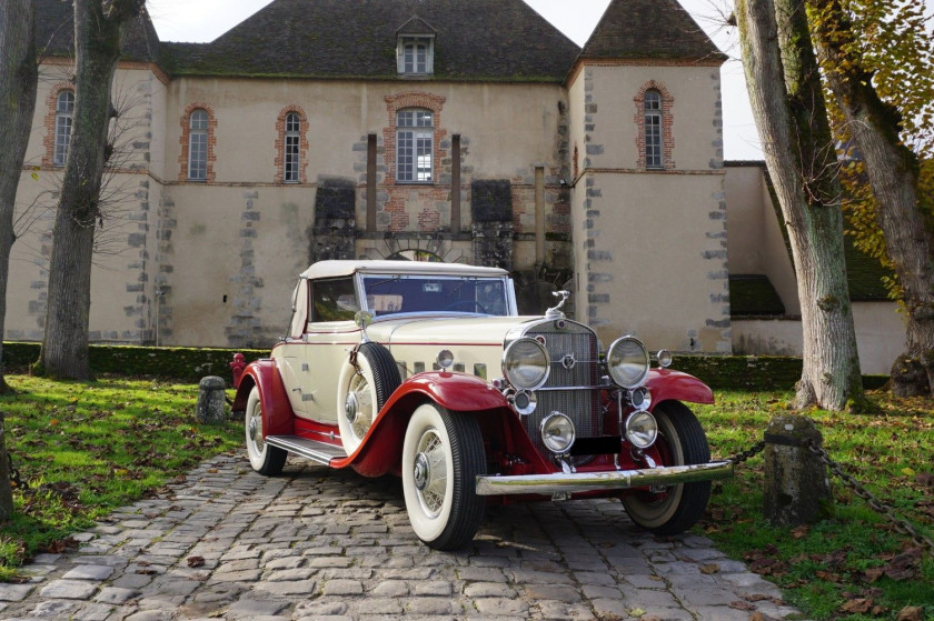 1931 Cadillac convertible coupé V12 370A par Fleetwood
