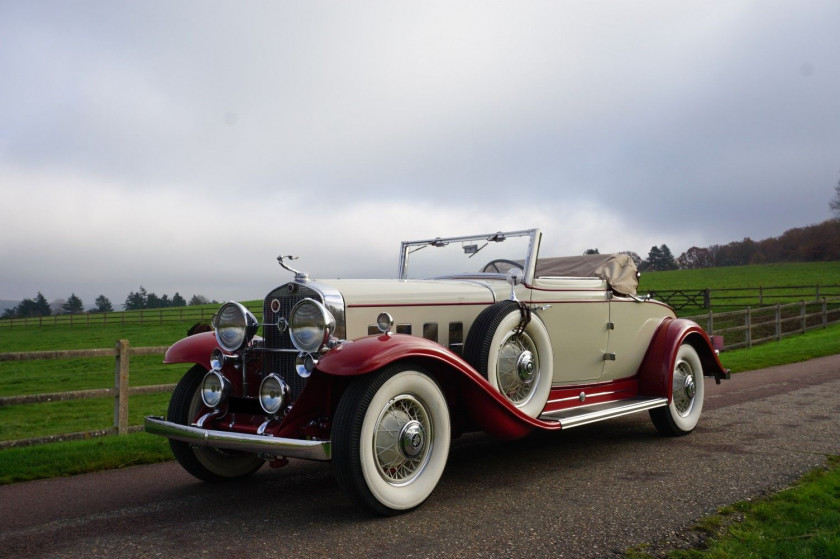 1931 Cadillac convertible coupé V12 370A par Fleetwood