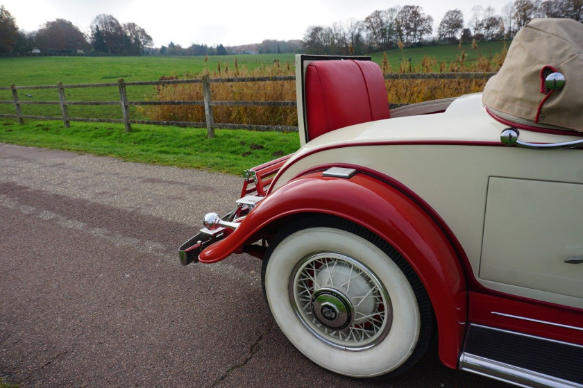 1931 Cadillac convertible coupé V12 370A par Fleetwood