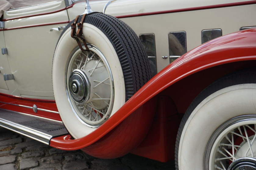 1931 Cadillac convertible coupé V12 370A par Fleetwood
