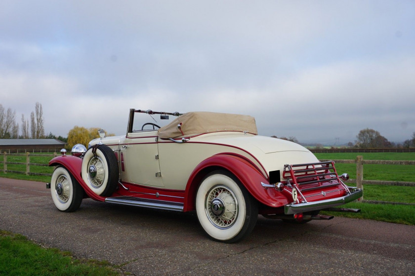 1931 Cadillac convertible coupé V12 370A par Fleetwood
