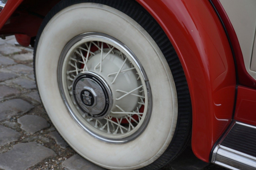 1931 Cadillac convertible coupé V12 370A par Fleetwood