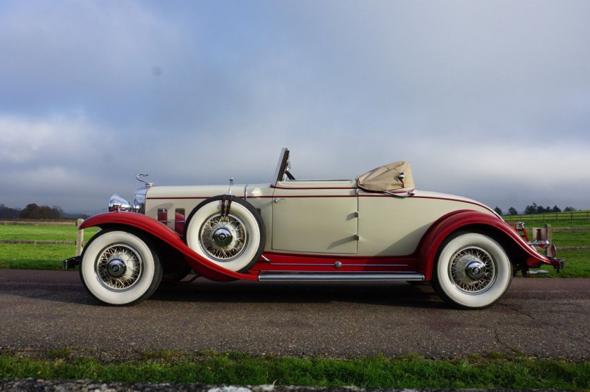 1931 Cadillac convertible coupé V12 370A par Fleetwood