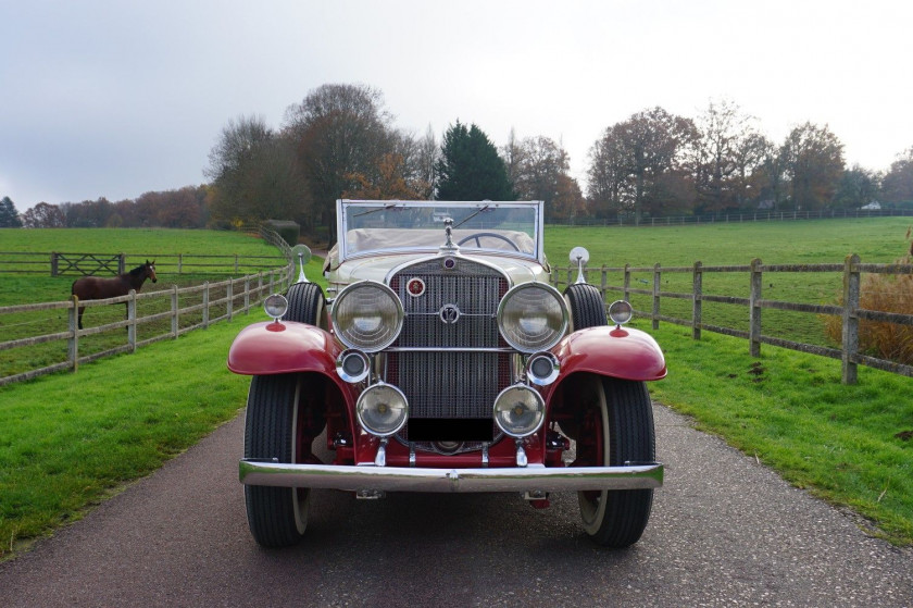 1931 Cadillac convertible coupé V12 370A par Fleetwood