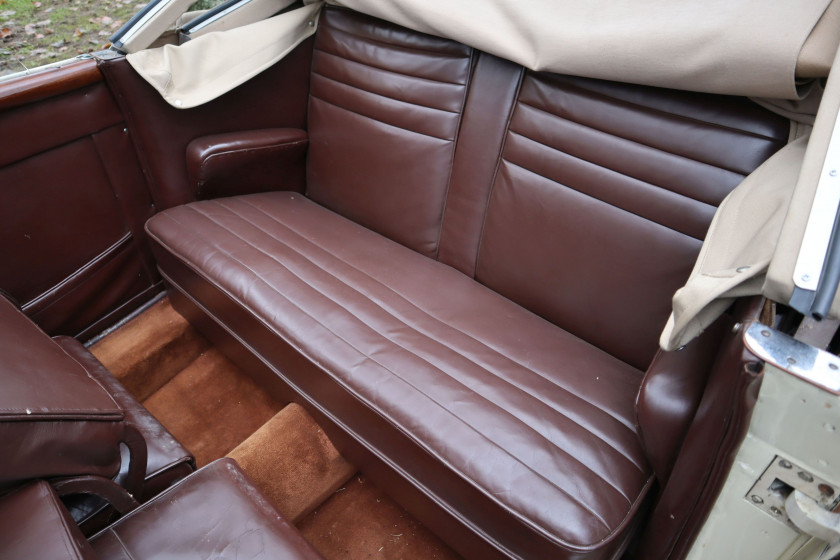 1946 Delage D6 3L Olympic cabriolet par Dens  No reserve