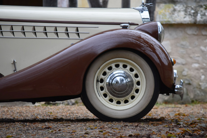 1946 Delage D6 3L Olympic cabriolet par Dens  No reserve