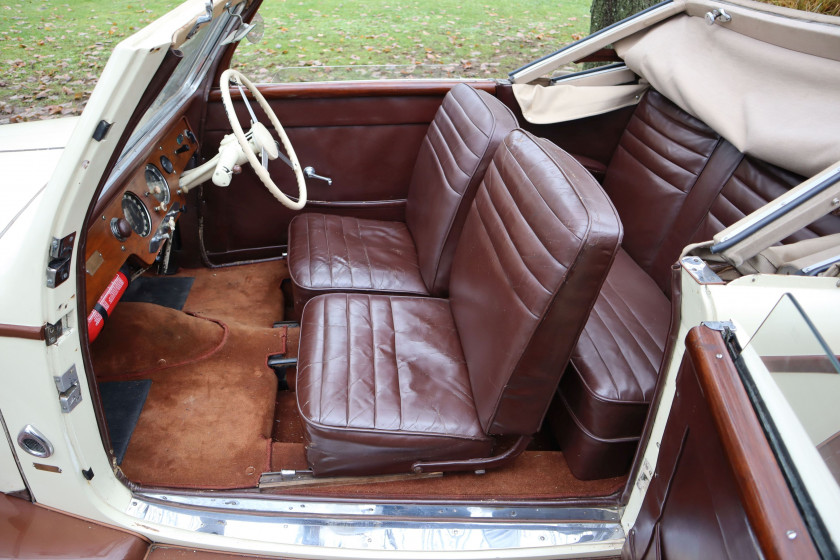 1946 Delage D6 3L Olympic cabriolet par Dens  No reserve