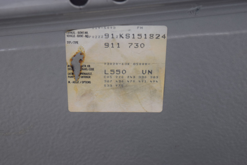 1989 Porsche 911 Speedster