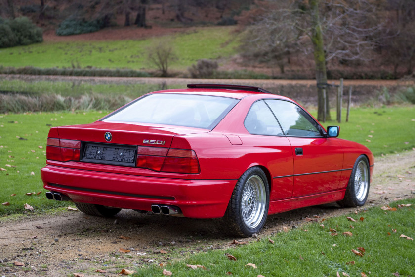 1990 BMW 850i  No reserve