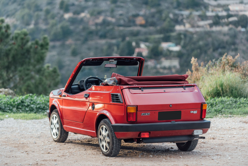 1999 Fiat 126 Bis cabriolet de plage   No reserve