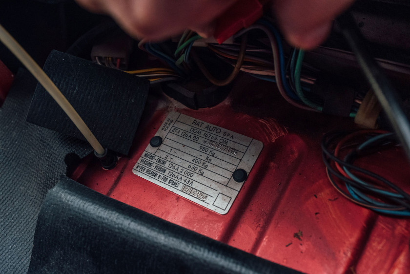 1999 Fiat 126 Bis cabriolet de plage   No reserve