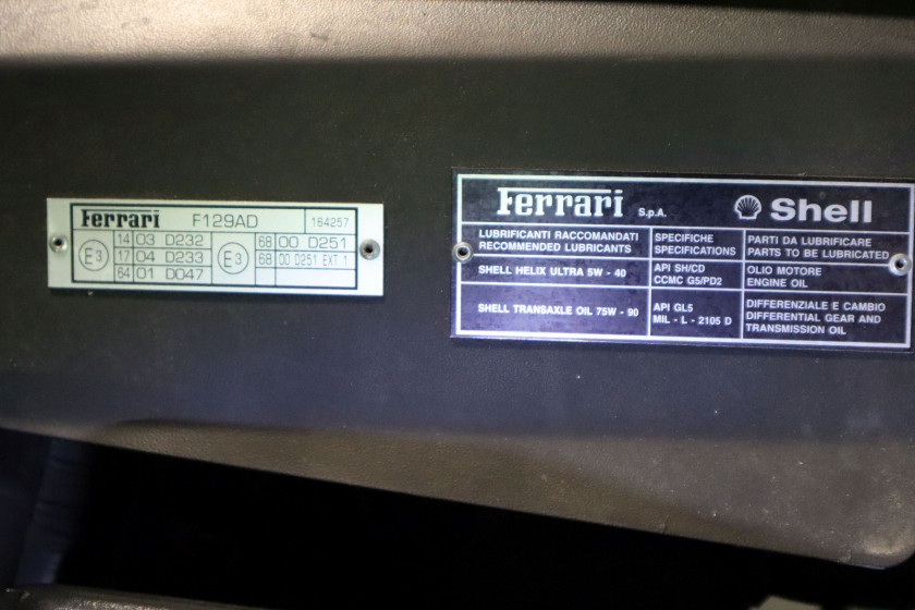 1996 Ferrari 355 Spider  No reserve