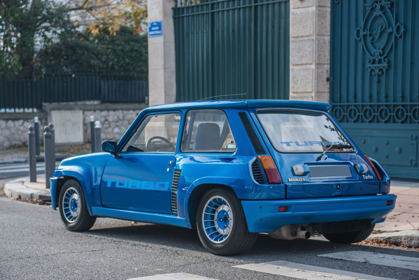 1980 Renault 5 Turbo n°0002  No reserve