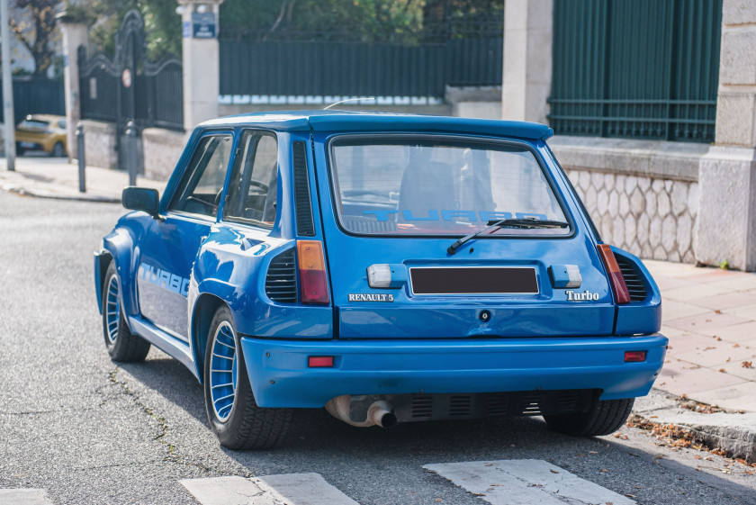 1980 Renault 5 Turbo n°0002  No reserve