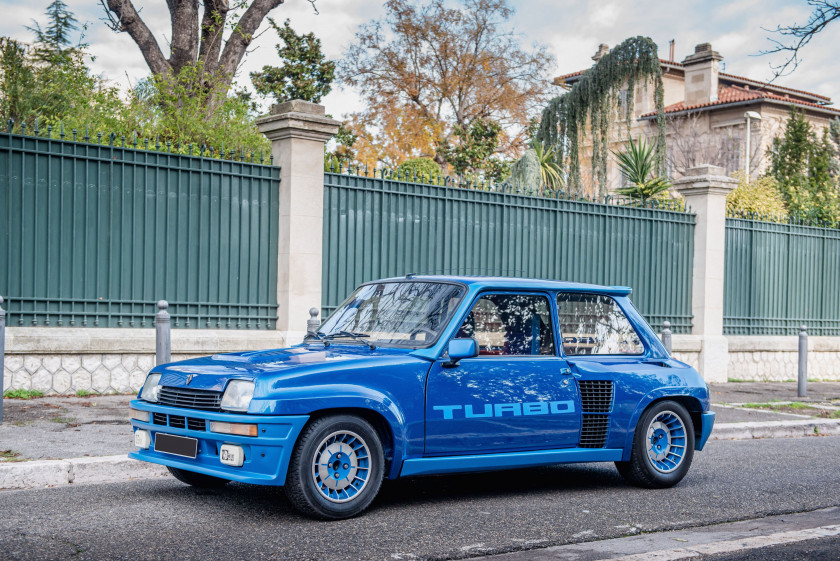 1980 Renault 5 Turbo n°0002  No reserve